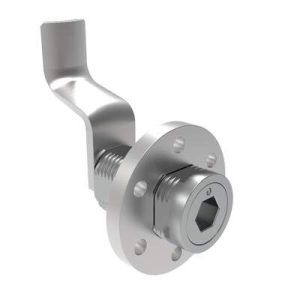 VISE ACTION® Compression Latch, Large Size, 8 mm Hex Recess, Zinc Alloy, Chrome Plated, Bright, 51 mm (2.01 in) Grip - Image 1