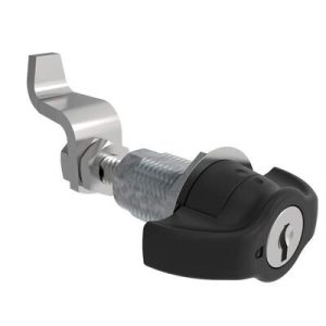 VISE ACTION® Compression Latch, Large Size, Wing, Zinc Alloy, Powder Coated, Black