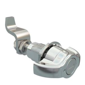 VISE ACTION® Compression Latch, Large Size, Wing, Zinc Alloy, Chrome Plated, Bright