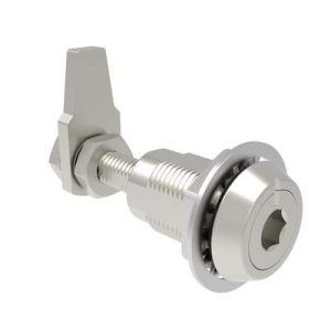 VISE ACTION® Compression Latch, Large Size, 8 mm Hex Recess, Stainless Steel, Electropolished Bright - Image 1