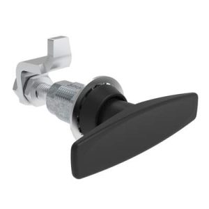 VISE ACTION® Compression Latch, Large Size, T-Handle, Zinc Alloy, Powder Coated, Black - Image 1