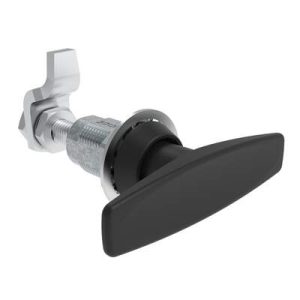 VISE ACTION® Compression Latch, Large Size, T-Handle, Zinc Alloy, Powder Coated, Black - Image 1