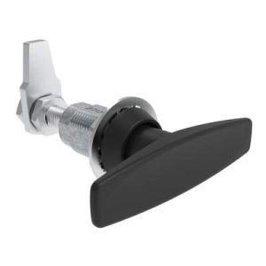 VISE ACTION® Compression Latch, Large Size, T-Handle, Zinc Alloy, Powder Coated, Black - Image 1