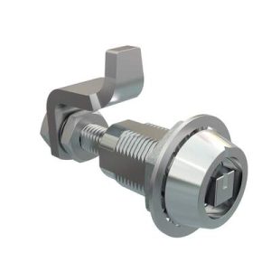 VISE ACTION® Compression Latch, Large Size, Railway Standard, Zinc Alloy, Chrome Plated, Bright - Image 1