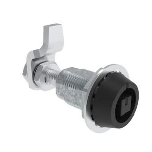 VISE ACTION® Compression Latch, Large Size, Railway Standard, Zinc Alloy, Powder Coated, Black - Image 1