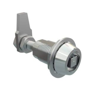 VISE ACTION® Compression Latch, Large Size, Railway Standard, Zinc Alloy, Chrome Plated, Bright - Image 1