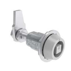 VISE ACTION® Compression Latch, Large Size, Railway Standard, Zinc Alloy, Powder Coated, Silver - Image 1