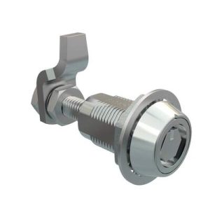 VISE ACTION® Compression Latch, Large Size, Bellcore 216, Zinc Alloy, Chrome Plated, Bright - Image 1