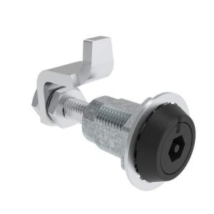 VISE ACTION® Compression Latch, Large Size, Bellcore Electronics, Zinc Alloy, Powder Coated, Black - Image 1