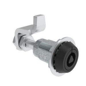 VISE ACTION® Compression Latch, Large Size, 8 mm Triangle, Zinc Alloy, Powder Coated, Black