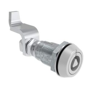 VISE ACTION® Compression Latch, Large Size, 7 mm Triangle, Zinc Alloy, Powder Coated, Silver - Image 1