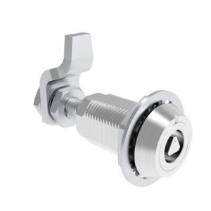 VISE ACTION® Compression Latch, Large Size, 7 mm Triangle, Aluminum Alloy, Powder Coated, Clear