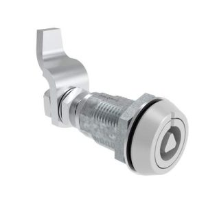 VISE ACTION® Compression Latch, Large Size, 7 mm Triangle, Zinc Alloy, Powder Coated, Silver