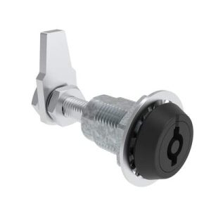 VISE ACTION® Compression Latch, Large Size, 5 mm Double Bitted Recess, Zinc Alloy, Powder Coated, Black