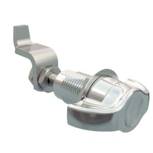 VISE ACTION® Compression Latch, Large Size, Wing, Zinc Alloy, Chrome Plated, Bright