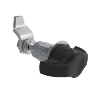 VISE ACTION® Compression Latch, Large Size, Wing, Zinc Alloy, Powder Coated, Black