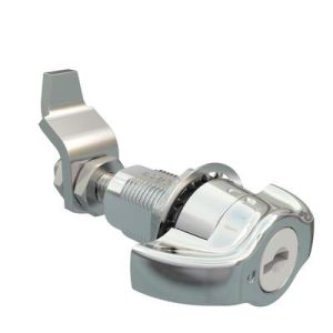 VISE ACTION® Compression Latch, Large Size, Wing, Zinc Alloy, Chrome Plated, Bright