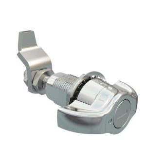 VISE ACTION® Compression Latch, Large Size, Wing, Zinc Alloy, Chrome Plated, Bright