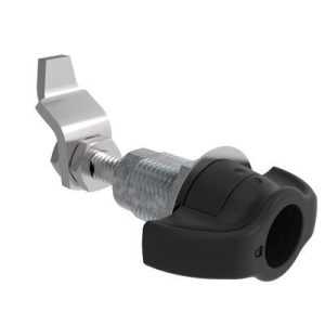 VISE ACTION® Compression Latch, Large Size, Wing, Zinc Alloy, Powder Coated, Black