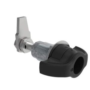 VISE ACTION® Compression Latch, Large Size, Wing, Zinc Alloy, Powder Coated, Black