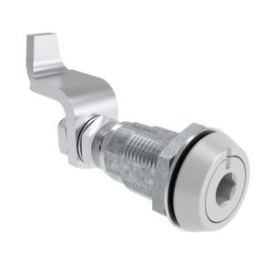 VISE ACTION® Compression Latch, Large Size, 8 mm Hex Recess, Zinc Alloy, Powder Coated, Silver - Image 1
