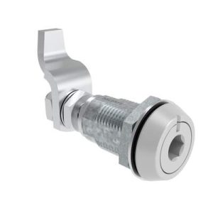 VISE ACTION® Compression Latch, Large Size, 8 mm Hex Recess, Zinc Alloy, Powder Coated, Silver - Image 1