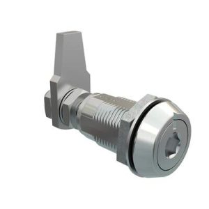 VISE ACTION® Compression Latch, Large Size, 8 mm Hex Recess, Zinc Alloy, Chrome Plated, Bright - Image 1