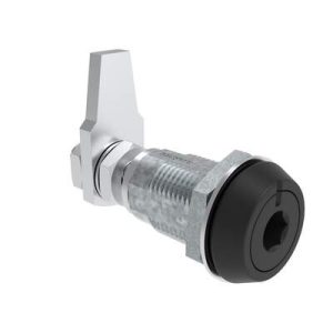 VISE ACTION® Compression Latch, Large Size, 8 mm Hex Recess, Zinc Alloy, Powder Coated, Black - Image 1