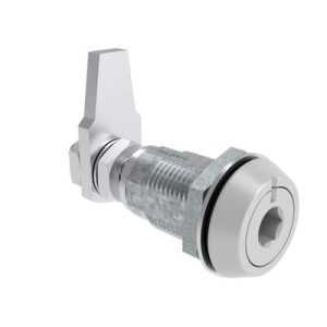 VISE ACTION® Compression Latch, Large Size, 8 mm Hex Recess, Zinc Alloy, Powder Coated, Silver - Image 1