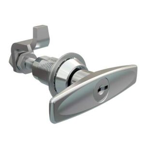 VISE ACTION® Compression Latch, Large Size, T-Handle, Zinc Alloy, Chrome Plated, Bright