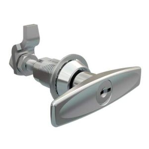 VISE ACTION® Compression Latch, Large Size, T-Handle, Zinc Alloy, Chrome Plated, Bright