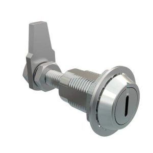 VISE ACTION® Compression Latch, Large Size, Slotted Recess, Zinc Alloy, Chrome Plated, Bright - Image 1