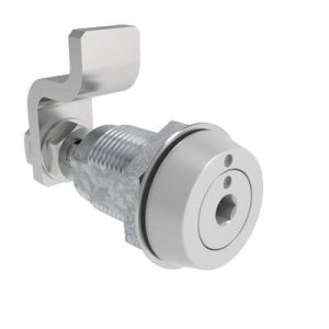 VISE ACTION® Compression Latch, Small Size, 4 mm Hex Recess, Zinc Alloy, Powder Coated, Silver