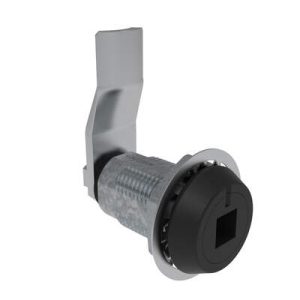 Vise Action® Compression Latch, Large Size, 8 mm Square Recess, Zinc Alloy, Powder Coat, Black, 27 mm (1.06 in) Grip