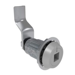 Vise Action® Compression Latch, Large Size, 8 mm Square Recess, Zinc Alloy, Powder Coat, Silver, 43 mm (1.69 in) Grip