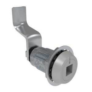 Vise Action® Compression Latch, Large Size, 8 mm Square Recess, Zinc Alloy, Powder Coat, Silver, 49 mm (1.93 in) Grip