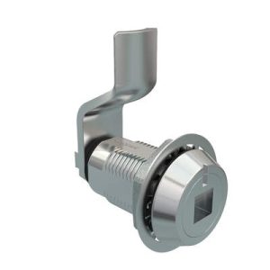 Vise Action® Compression Latch, Large Size, 8 mm Square Recess, Zinc Alloy, Chrome Plated, Bright, 19 mm (0.75 in) Grip