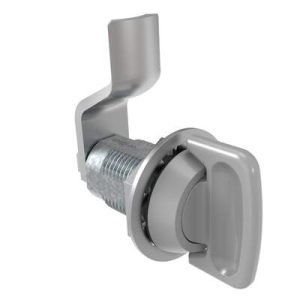 VISE ACTION® Compression Latch, Large Size, Knob Style, Zinc Alloy, Powder Coated, Silver, 17 mm (0.67 in) Grip - Image 1