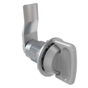 VISE ACTION® Compression Latch, Large Size, Knob Style, Zinc Alloy, Powder Coated, Silver, 27 mm (1.06 in) Grip - Image 1
