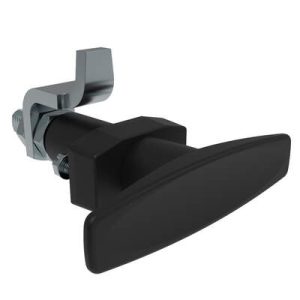 VISE ACTION® Compression Latch, Large Size, T-Handle, Zinc Alloy, Powder Coated, Black