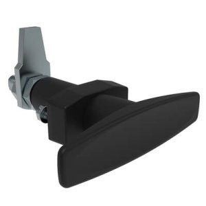 VISE ACTION® Compression Latch, Large Size, T-Handle, Zinc Alloy, Powder Coated, Black