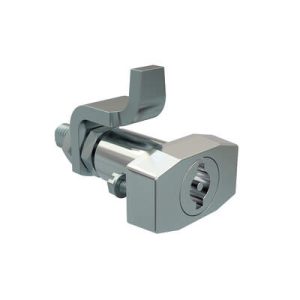 VISE ACTION® Compression Latch, Large Size, 3 mm Double Bitted Recess, Zinc Alloy, Chrome Plated, Bright