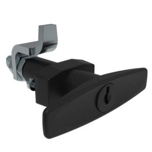 VISE ACTION® Compression Latch, Large Size, T-Handle, Zinc Alloy, Powder Coated, Black