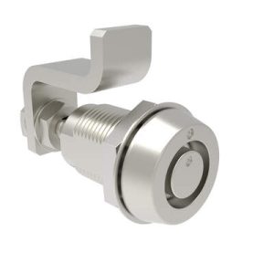 VISE ACTION® Compression Latch, Small Size, Southco® Tubular Key, Stainless Steel, Electropolished