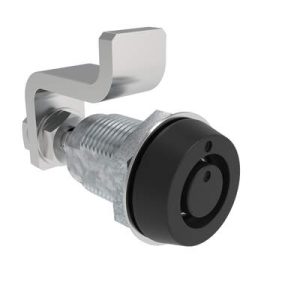 VISE ACTION® Compression Latch, Small Size, Southco® Tubular Key, Zinc Alloy, Powder Coated, Black