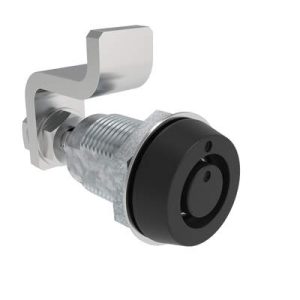 VISE ACTION® Compression Latch, Small Size, Southco® Tubular Key, Zinc Alloy, Powder Coated, Black