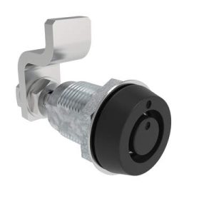 VISE ACTION® Compression Latch, Small Size, Southco® Tubular Key, Zinc Alloy, Powder Coated, Black