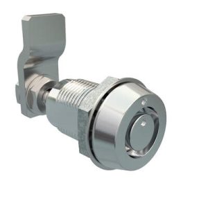 VISE ACTION® Compression Latch, Small Size, Southco® Tubular Key, Zinc Alloy, Chrome Plated, Bright