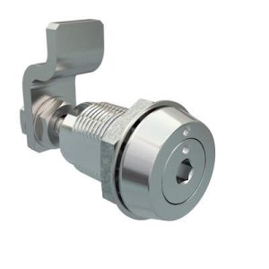 VISE ACTION® Compression Latch, Small Size, 4 mm Hex Recess, Zinc Alloy, Chrome Plated, Bright