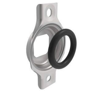 Flush Mounting Bracket, Stainless Steel, Passivated, Silver